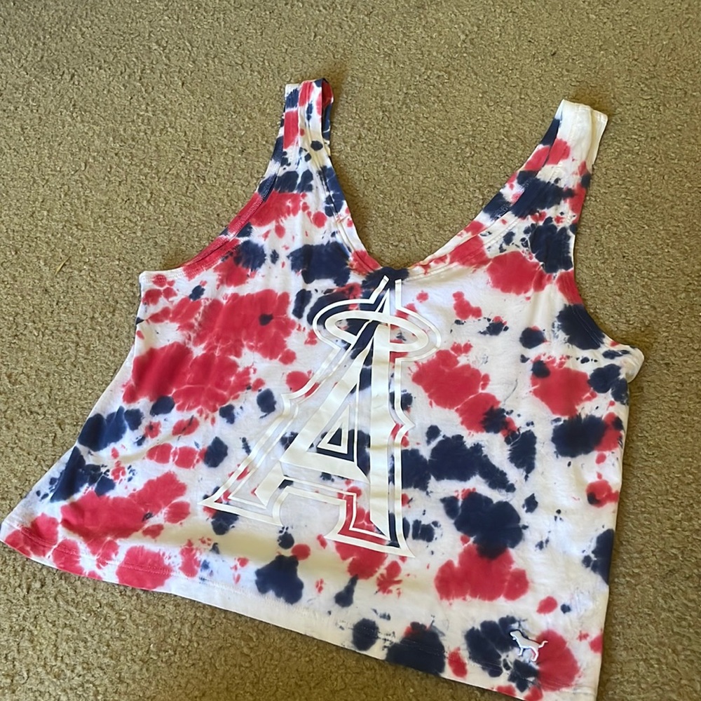 PINK Angels Baseball Tank Top